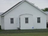 Replica of the first Mennonite church near Henderson
