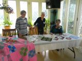 Barb, Nancy & Judy Ready for Visitors