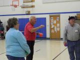 Staff try Haunted Hoops as well