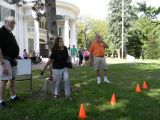 Teaching Bunnock Outside the Museum