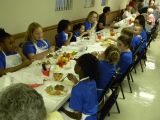 Students Enjoying Their Meal