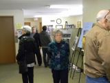 People Tour the Exhibits