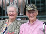 Joyce and Bob Enjoying the Game