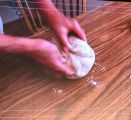 Preparing the dough